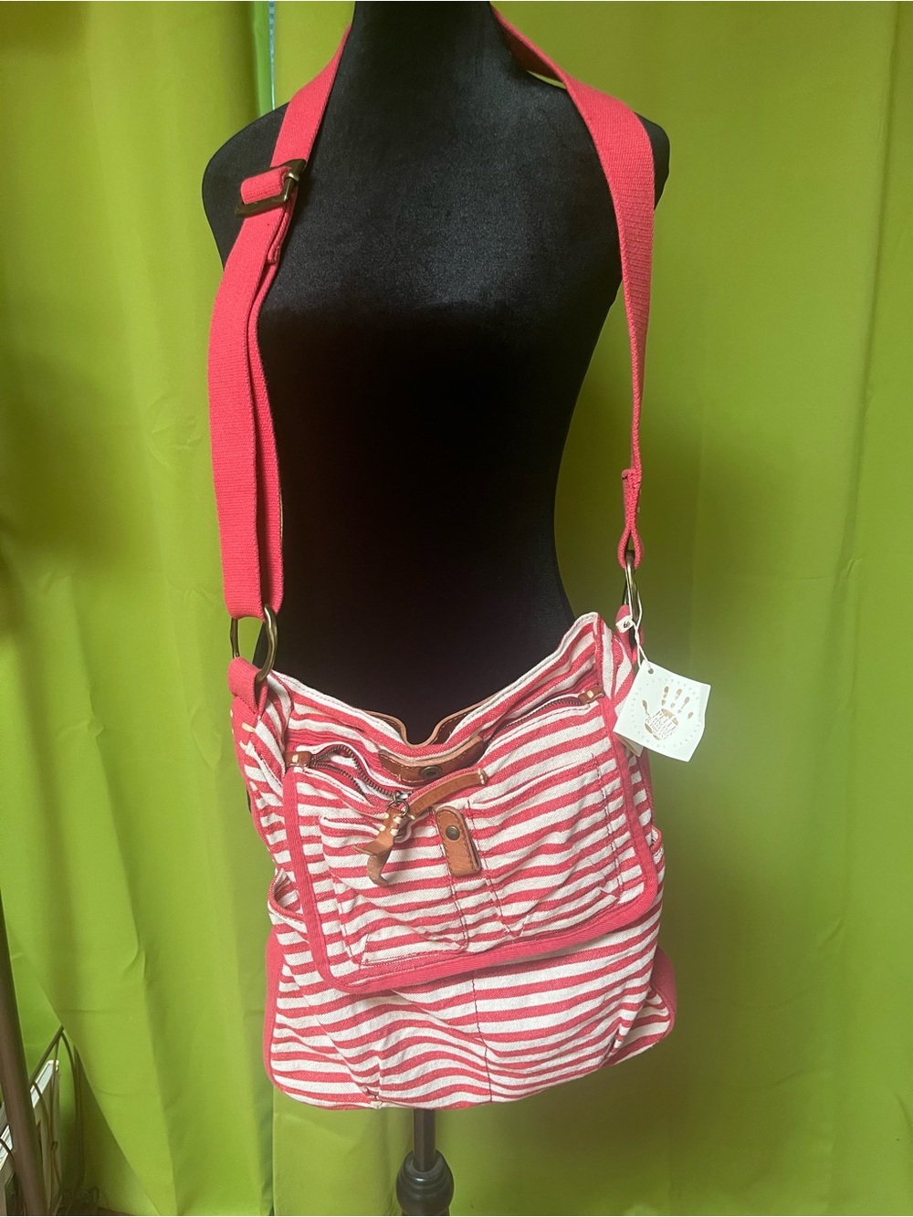 49 Square Miles Striped Bag